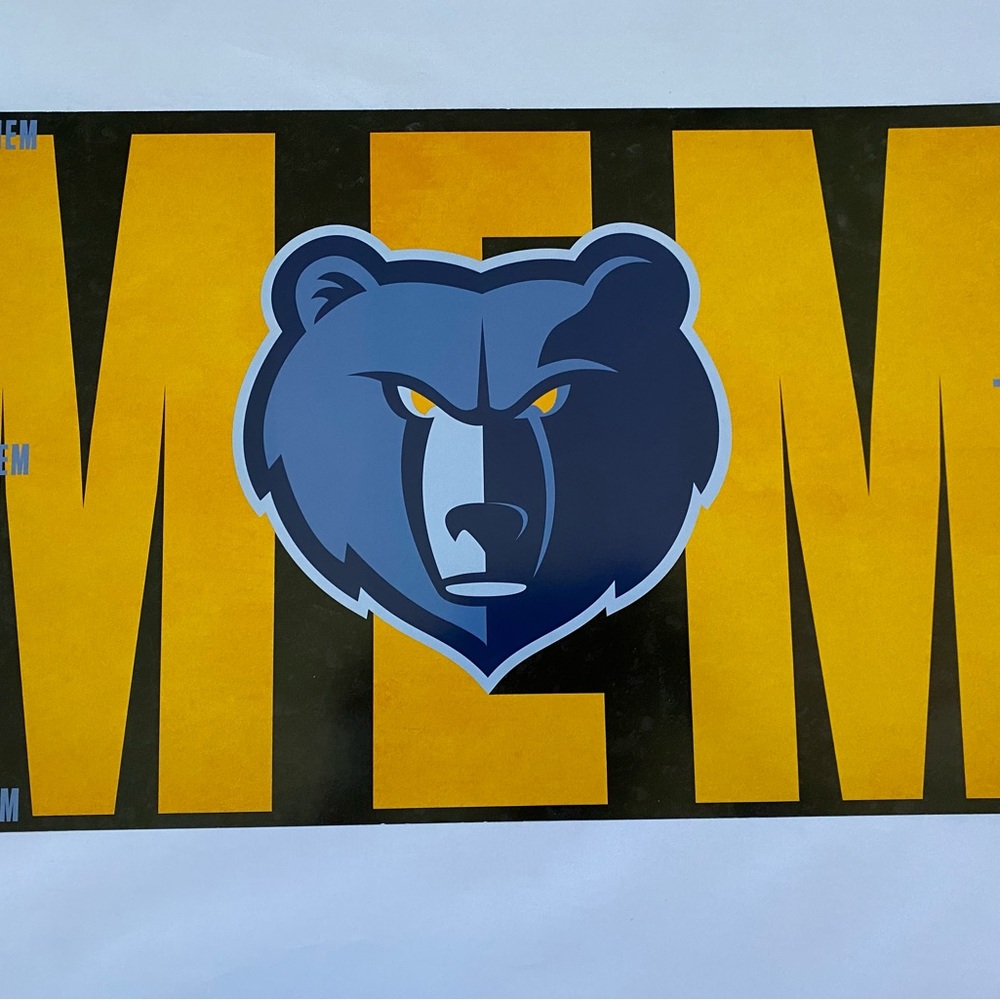 Memphis Grizzlies NBA poster Zach Randolph Ja morant basketball FedEx forum
